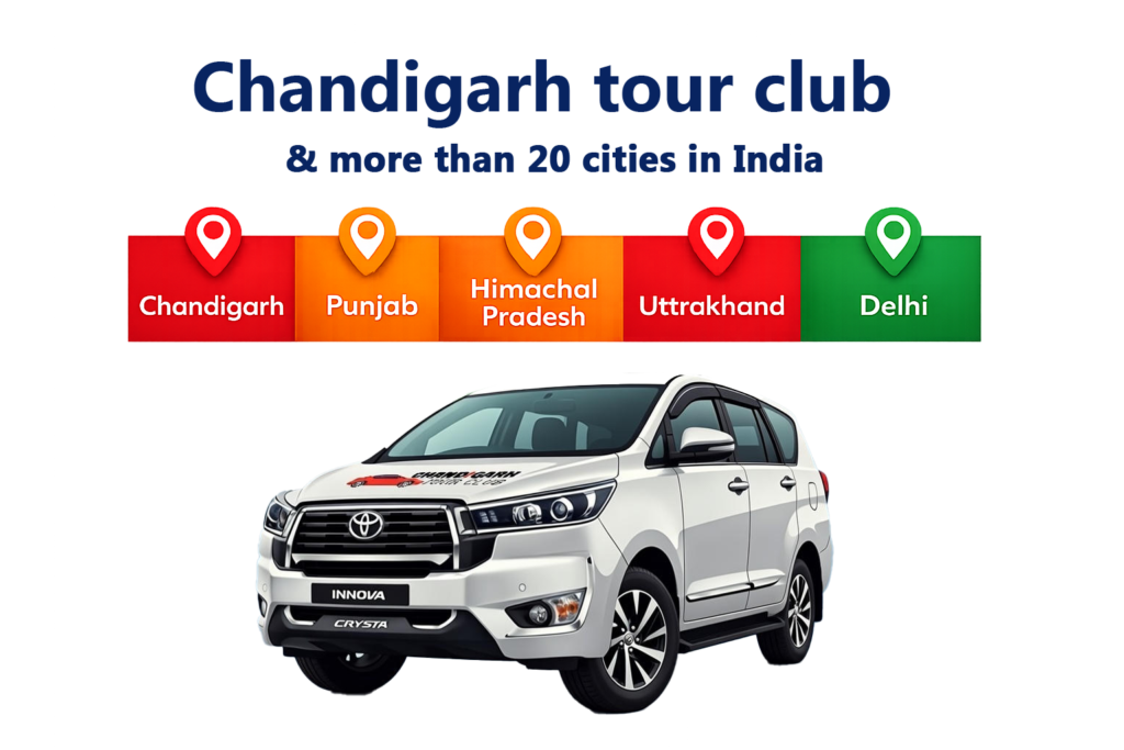 Lowest Taxi Prices | Taxi Services in Chandigarh | Chandigarh Tour Club