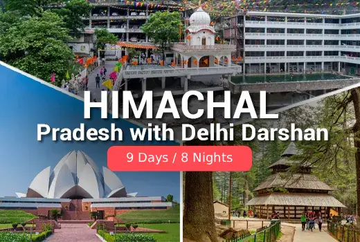 Himachal Delhi Darshan Tour Package