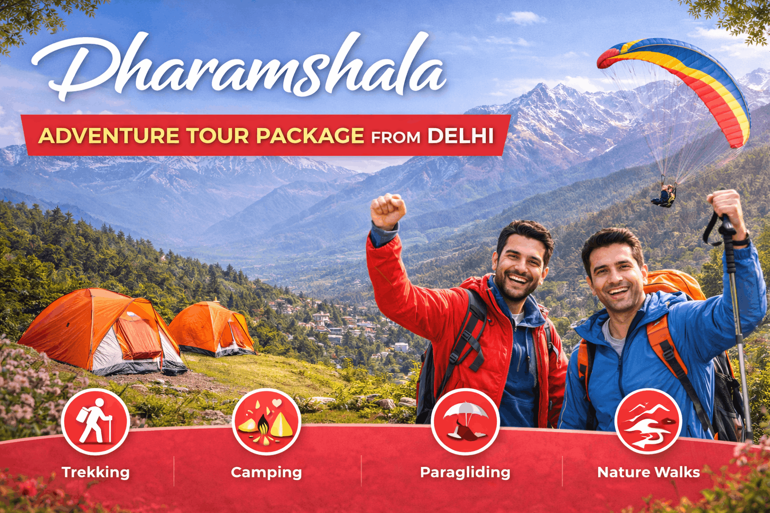 Dharamsala Adventure Tour Package