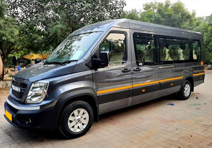 17 Seater Urbania Rental Price in Chandigarh & Zirakpur - Chandigarh Tour Club