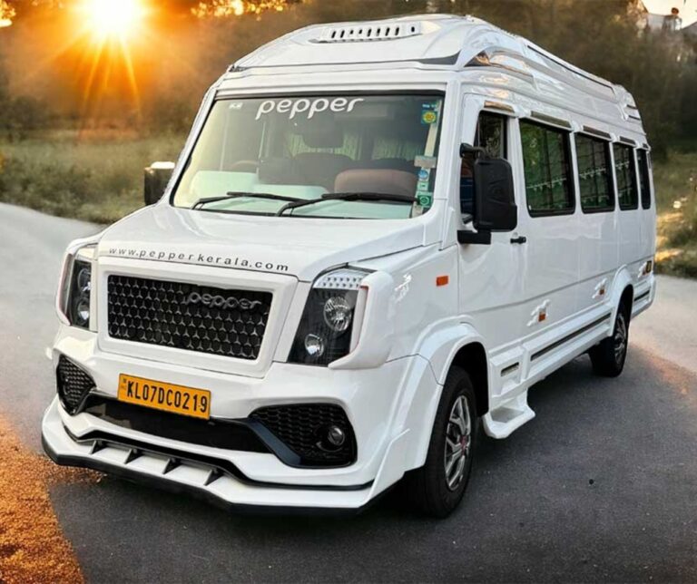 20-Seater Tempo Traveller Rental Price in Chandigarh & Zirakpur - Chandigarh Tour Club
